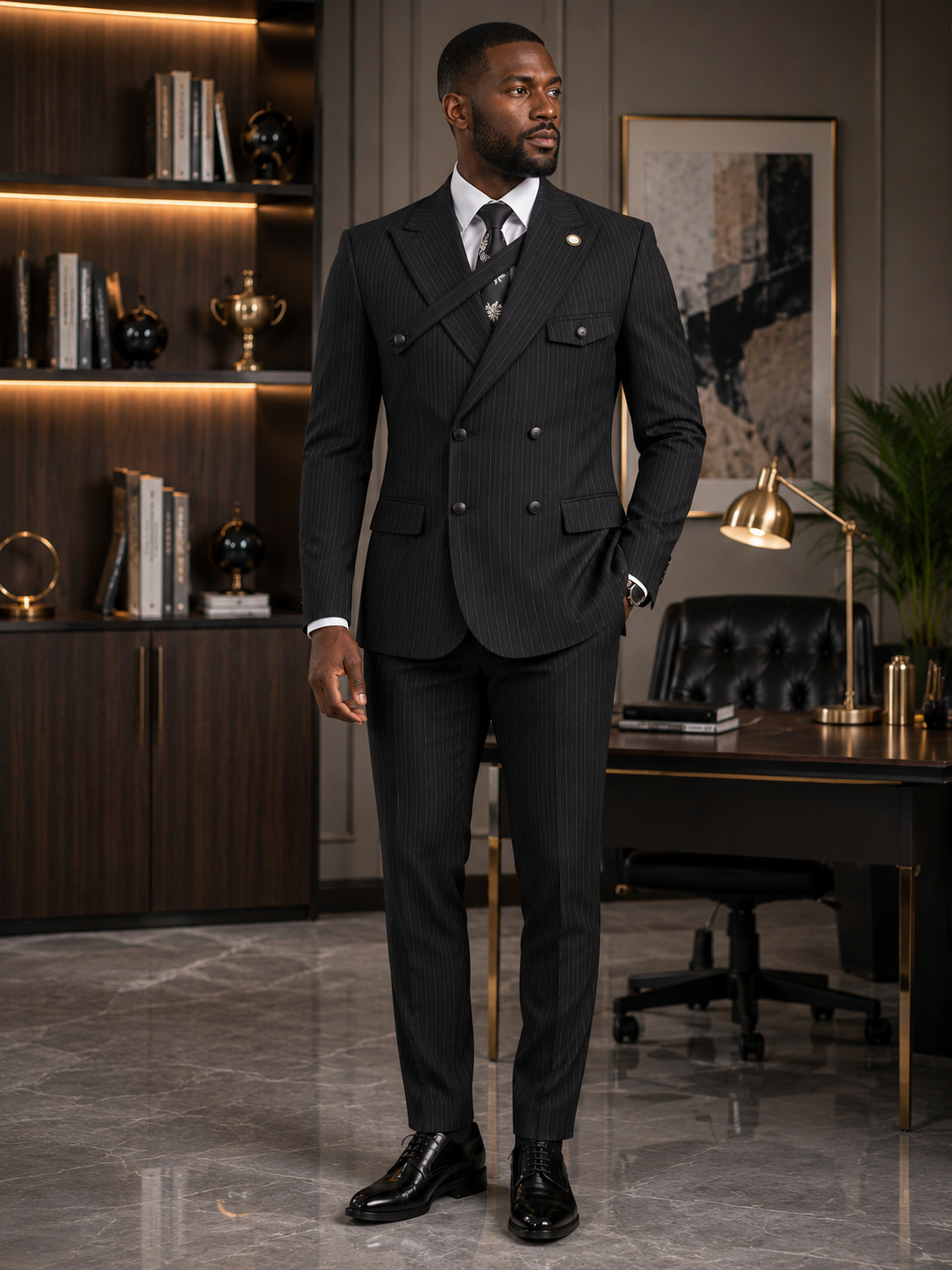 Regent Double-Breasted Suit