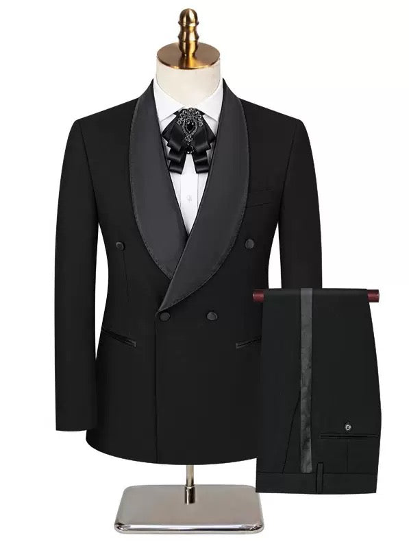 Prestige Ivory Double-Breasted  Tuxedo
