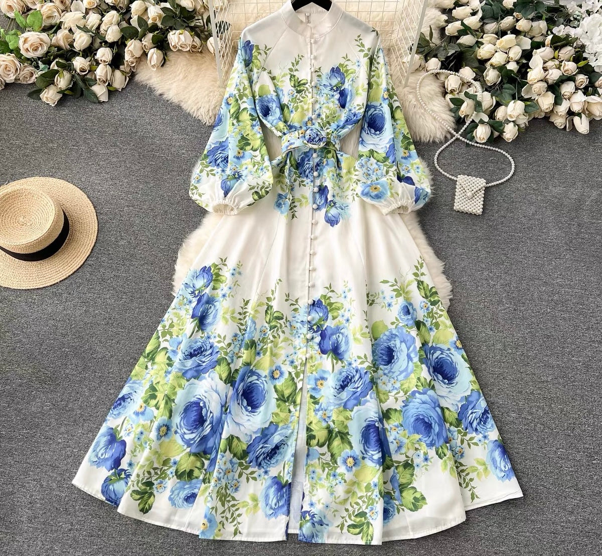 The Bella Floral Maxi Dress