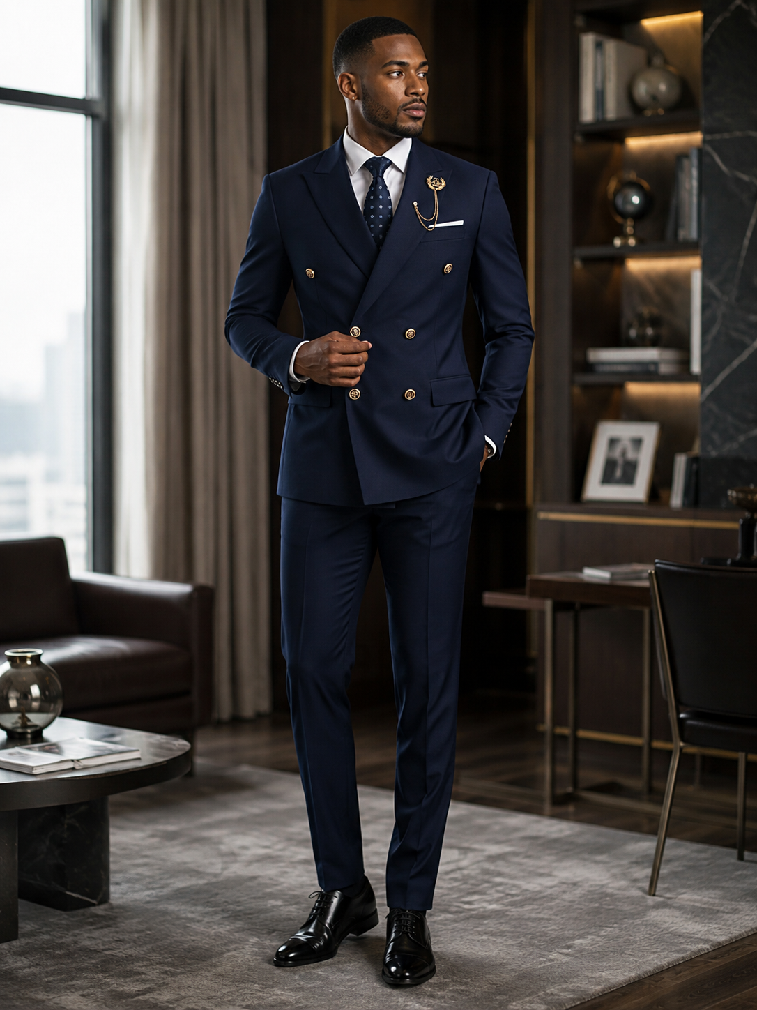 Prestige Double-Breasted Suit