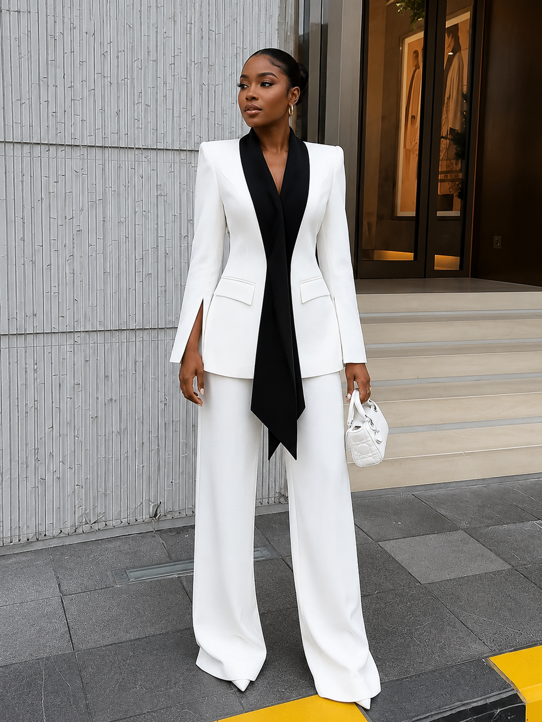Monochrome Signature Tuxedo Suit