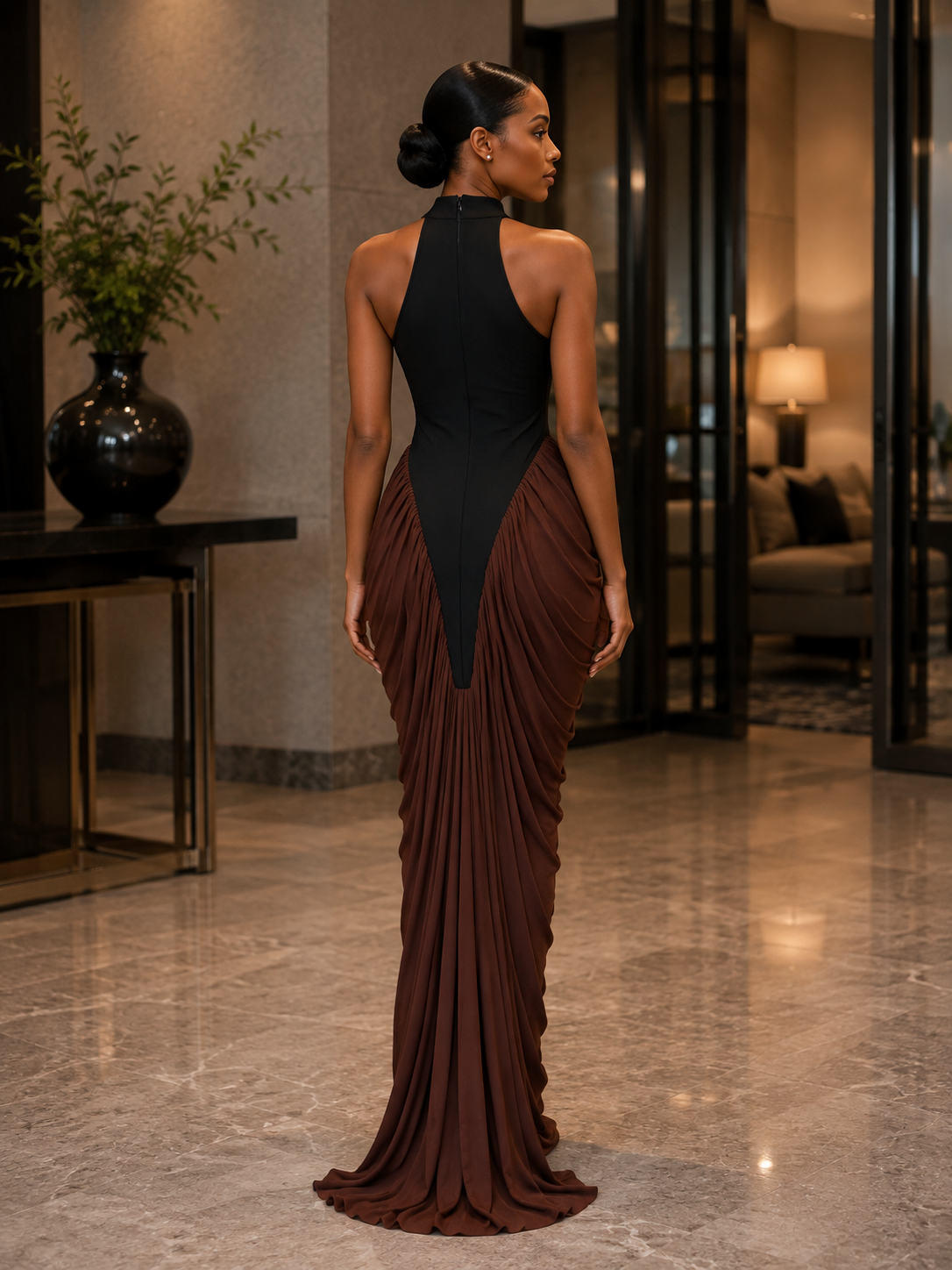 Noir Ivory Sculpted Go