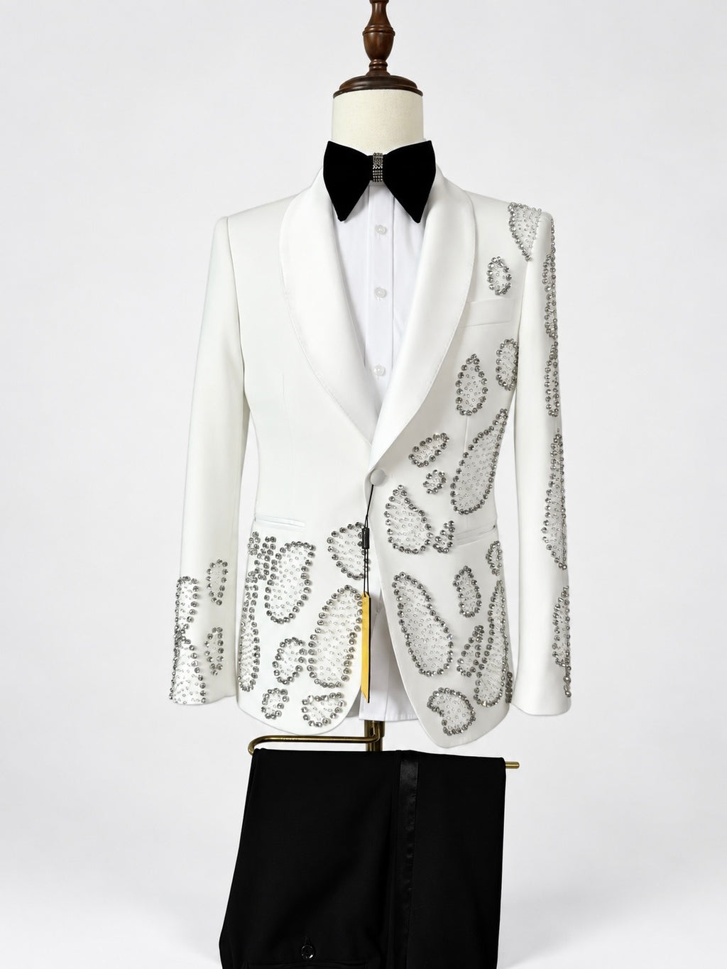 Ivory Prestige Crystal Tuxedo
