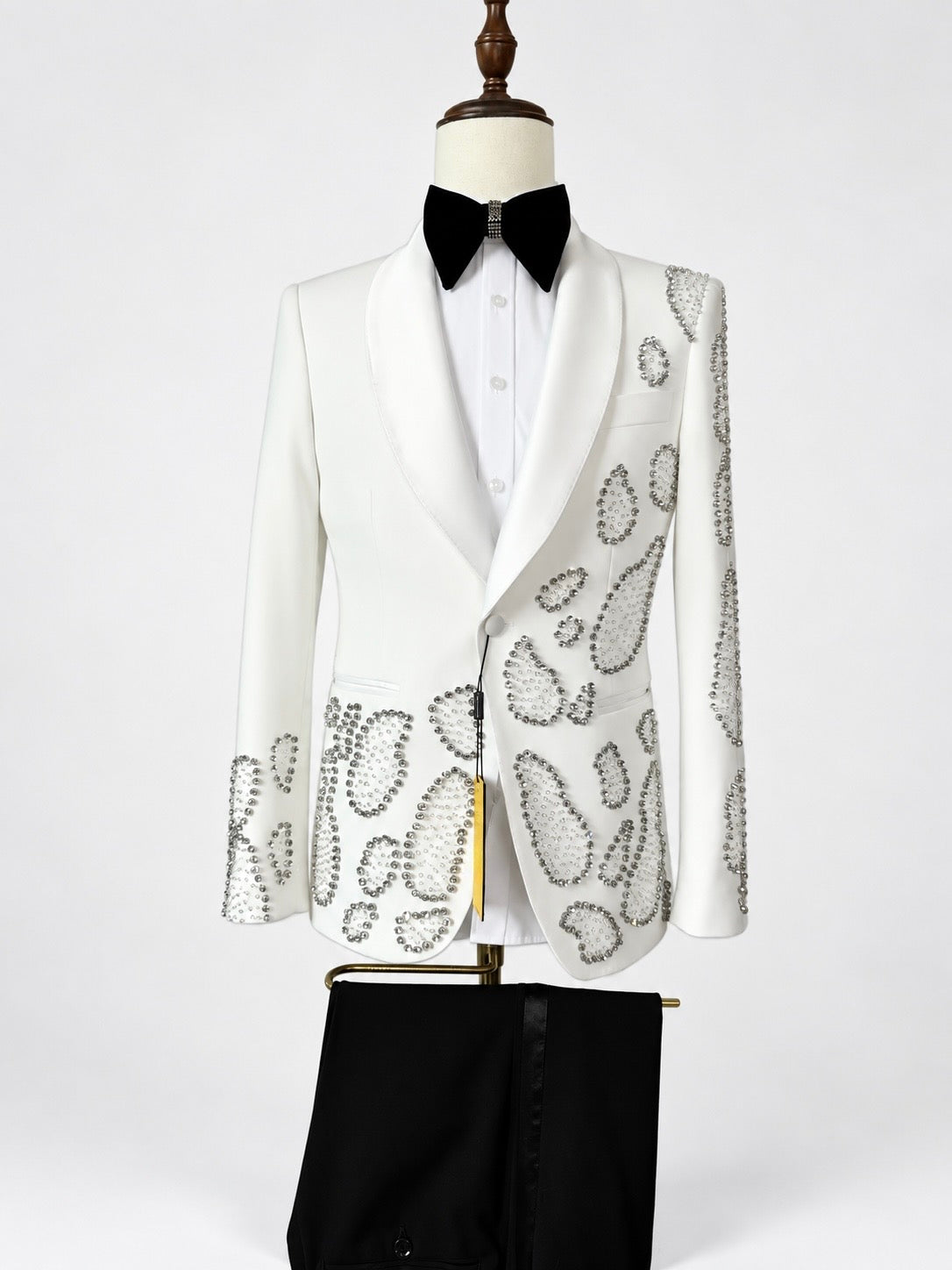 Ivory Prestige Crystal Tuxedo