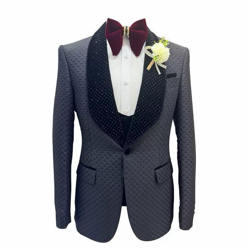 The Regent Quilted 3-Piece Tuxedo