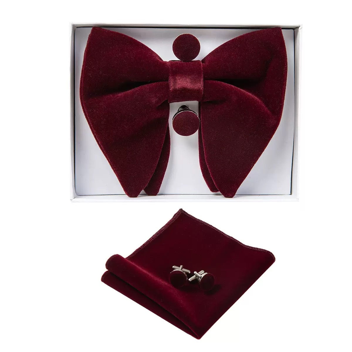 Gentleman’s Luxe Velvet Bow Tie