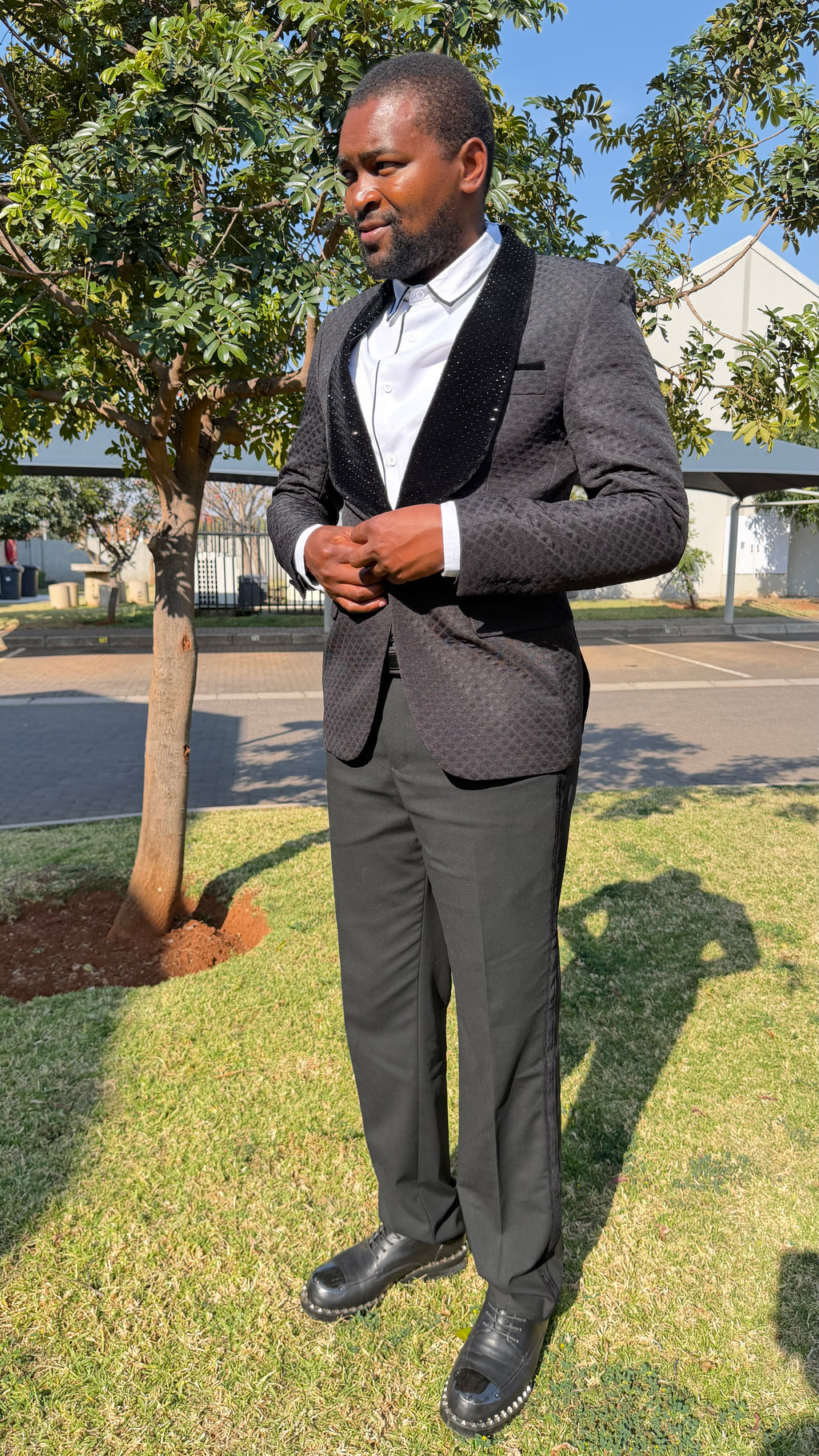 The Regent Quilted 3-Piece Tuxedo