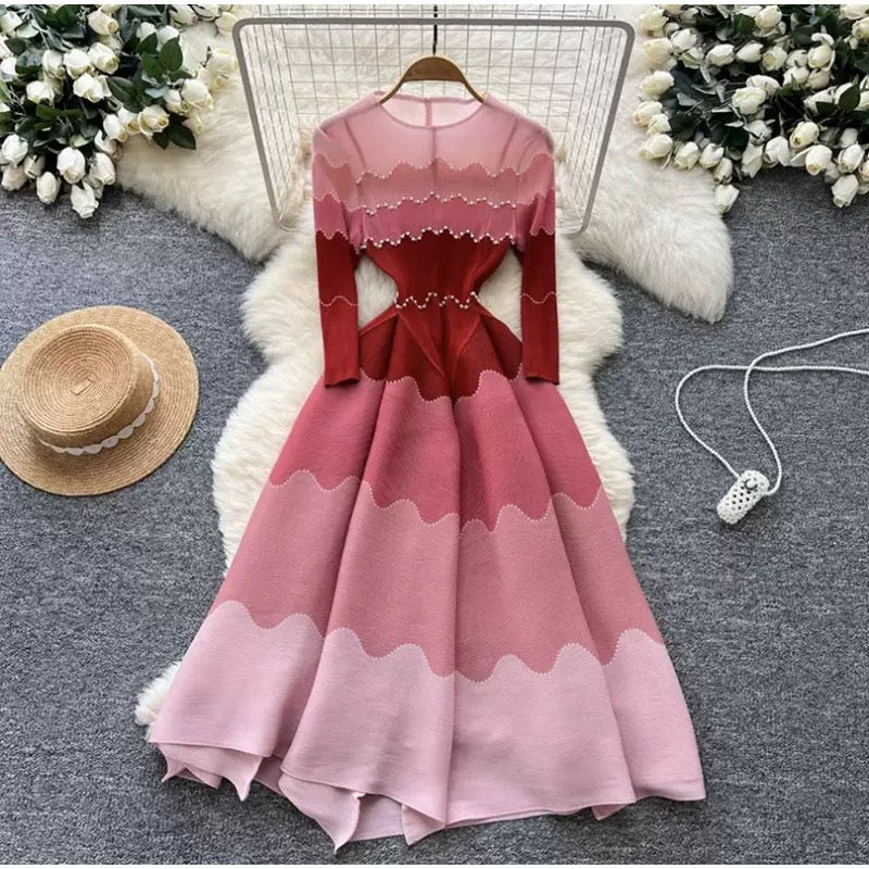 Lux Wave bouncy  Dress