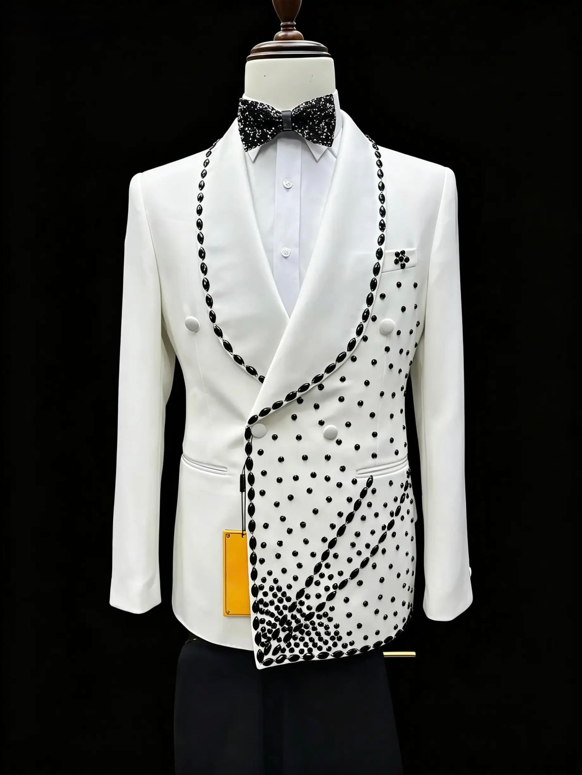 Lux Beaded 2-Piece Men’s Suit