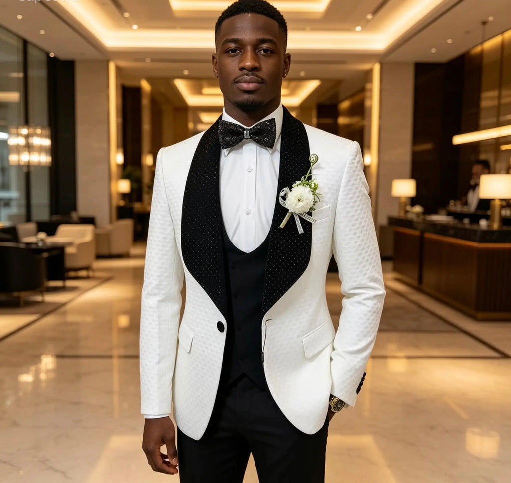 The Regent Quilted 3-Piece Tuxedo