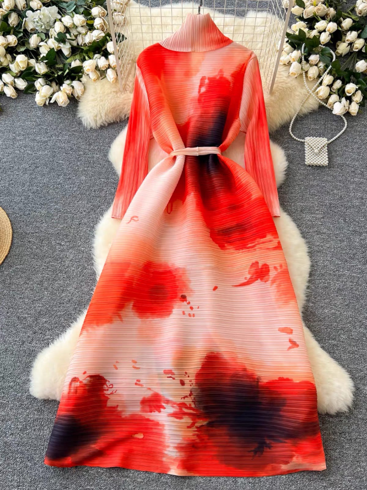 Bouncy Sunset Muse Dress