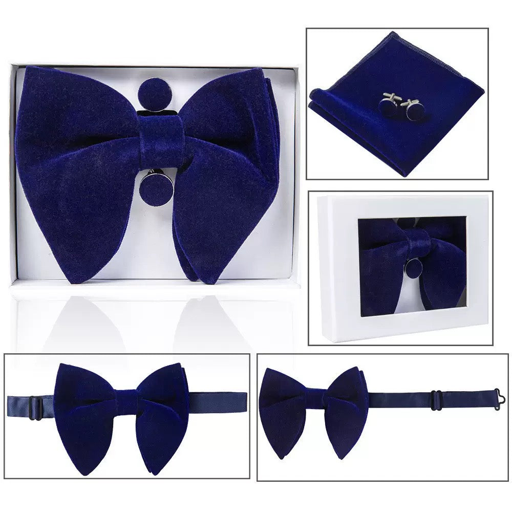 Gentleman’s Luxe Velvet Bow Tie