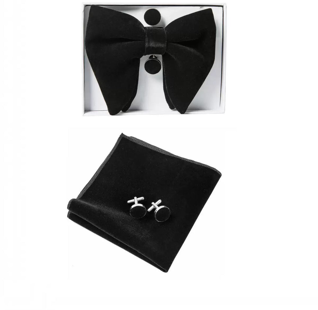 Gentleman’s Luxe Velvet Bow Tie
