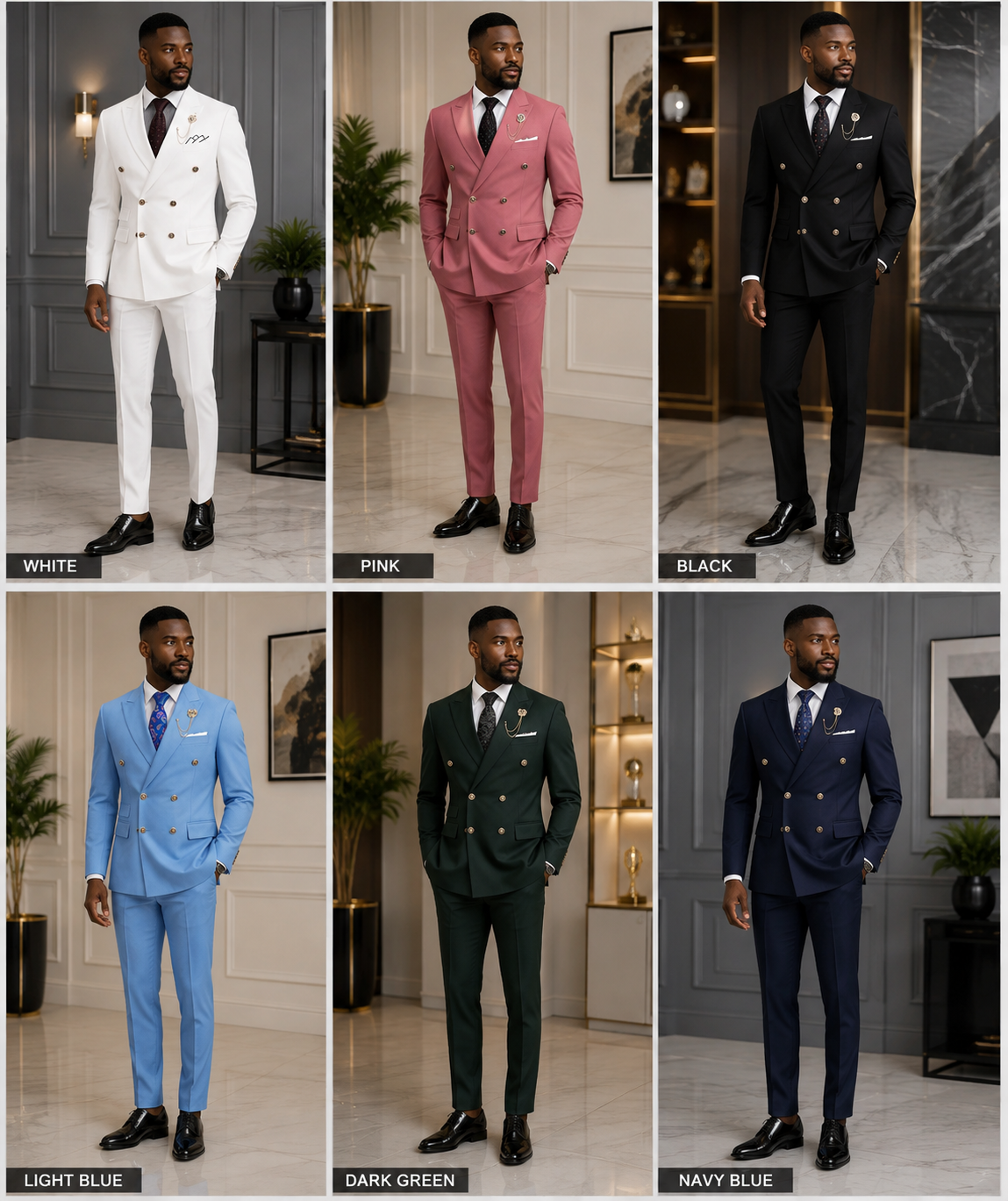 Prestige Double-Breasted Suit