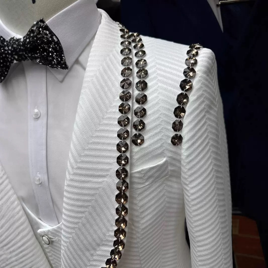 Prestige Crystal White Tuxedo