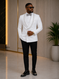 Prestige Pearl White Crystal Tuxedo
