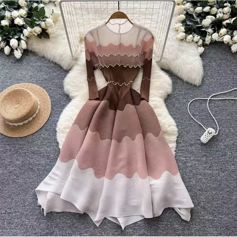 Lux Wave bouncy  Dress