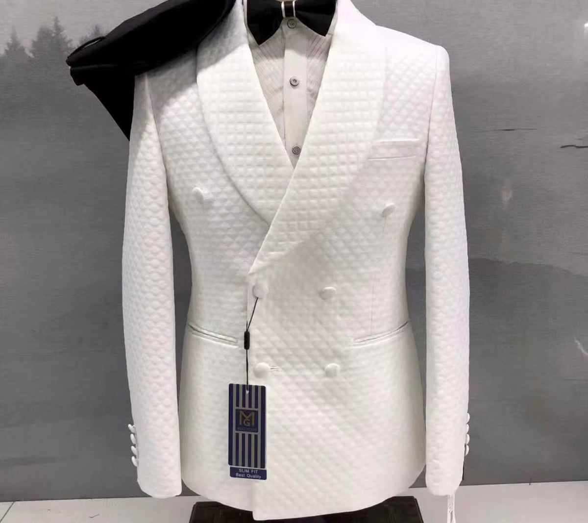 Prestige Quilted 2-Piece Suit