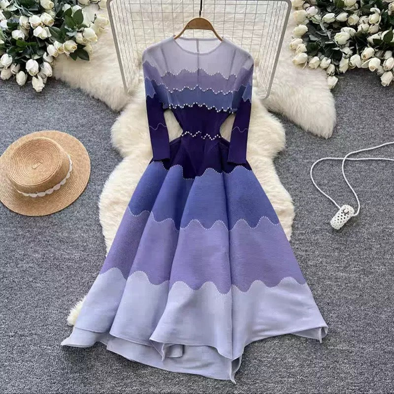 Lux Wave bouncy  Dress