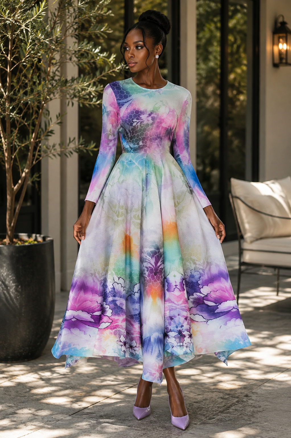 Celeste Bloom Luxury bouncy Dress