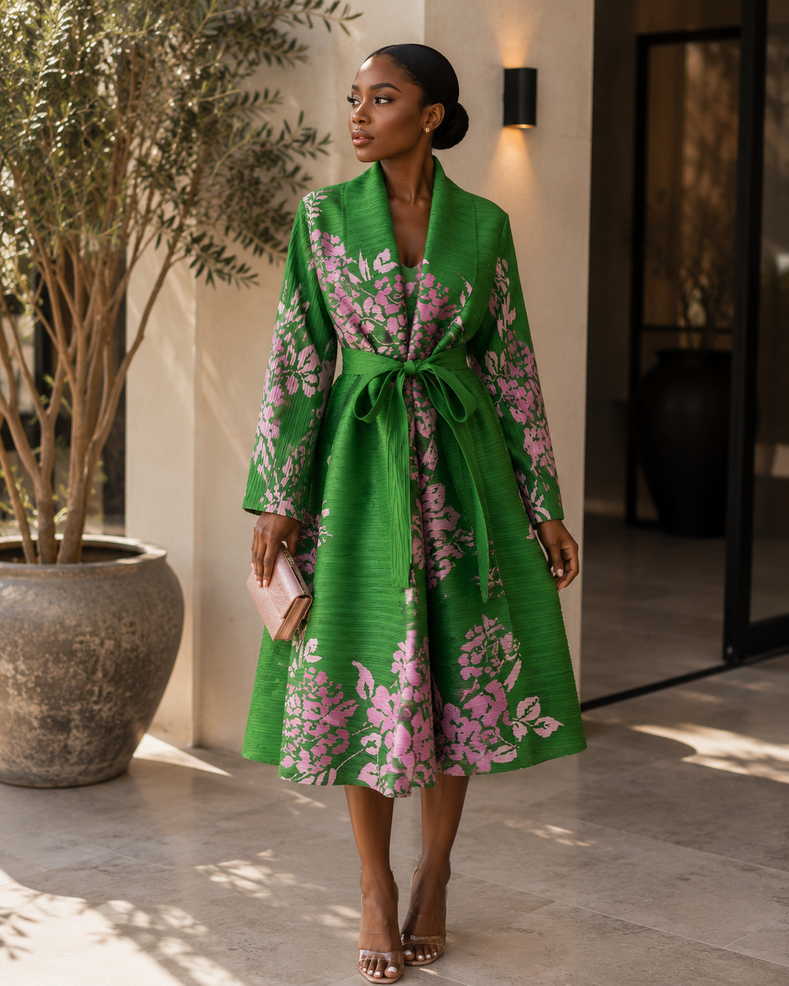 Bouncy Sunset Muse Dress