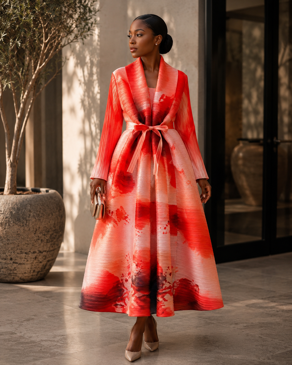Bouncy Sunset Muse Dress