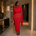 Lux Celeste Embellished Dress