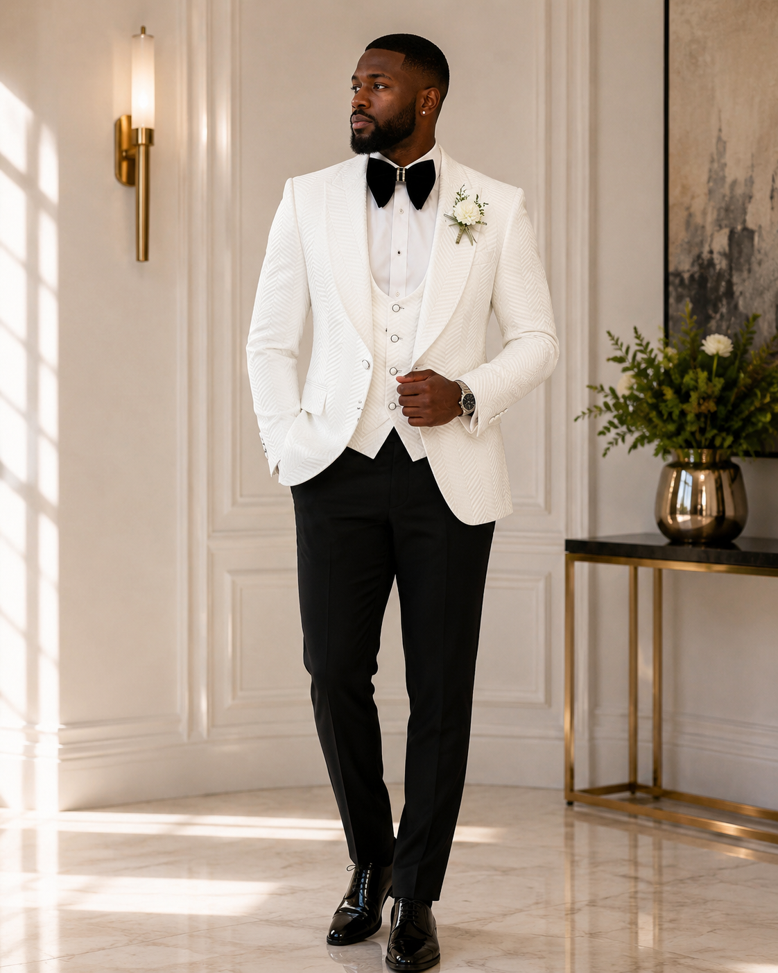 The Royale 3-Piece Tuxedo Suit