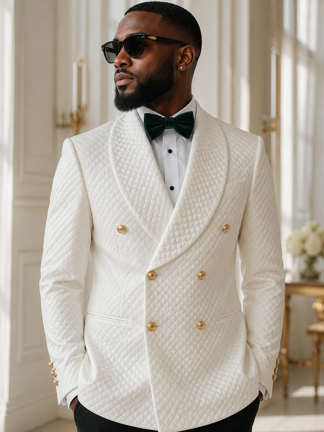 Prestige Quilted 2-Piece Suit