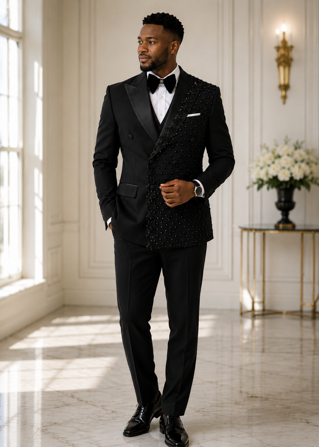 The Majestic Black 2-Piece Suit