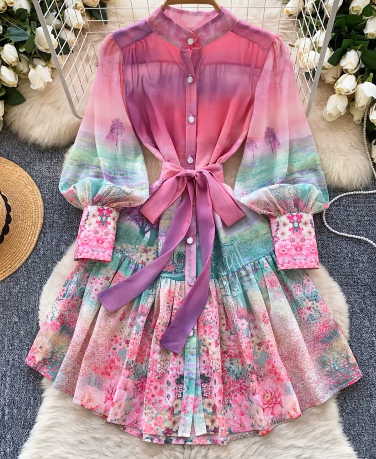 The Rosalie Floral Dress