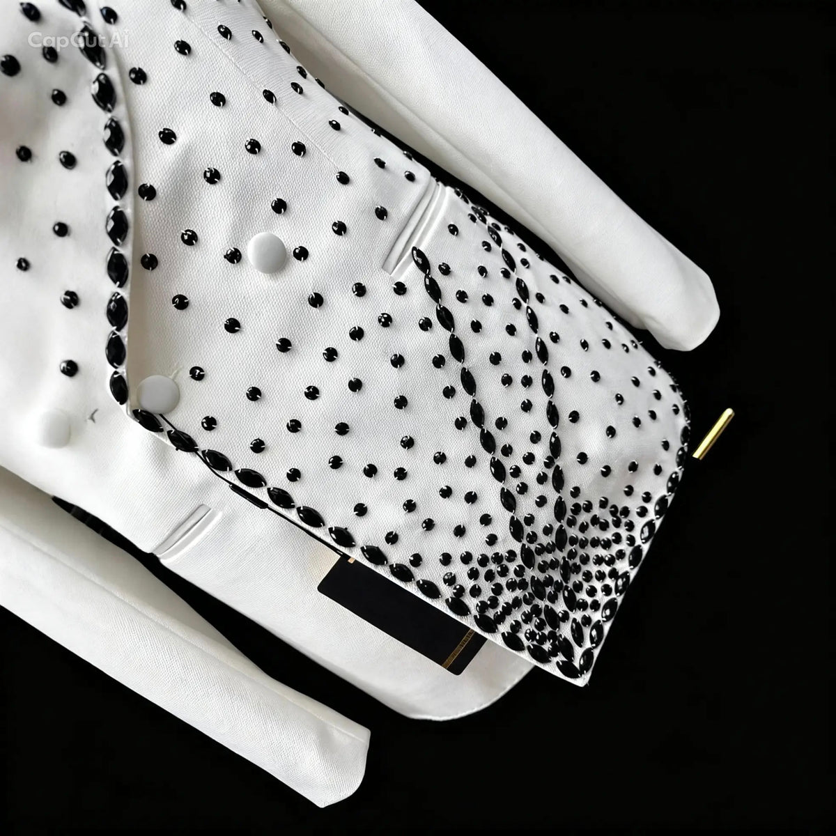 Lux Beaded 2-Piece Men’s Suit