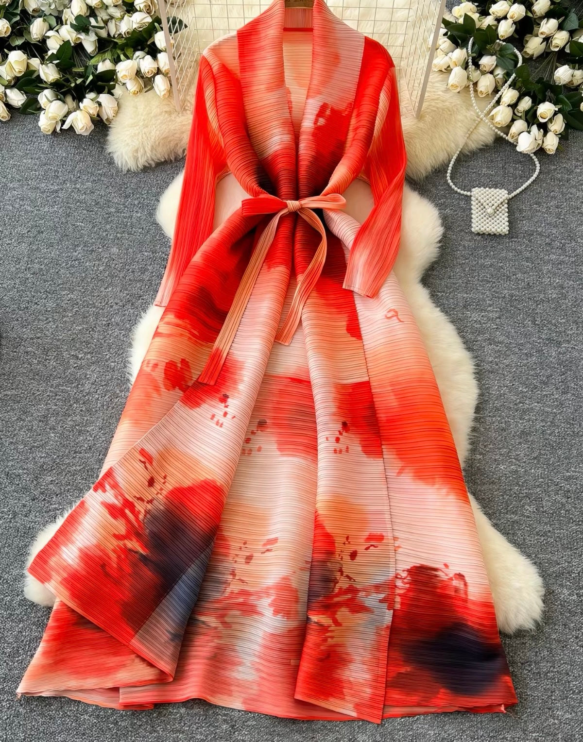 Bouncy Sunset Muse Dress
