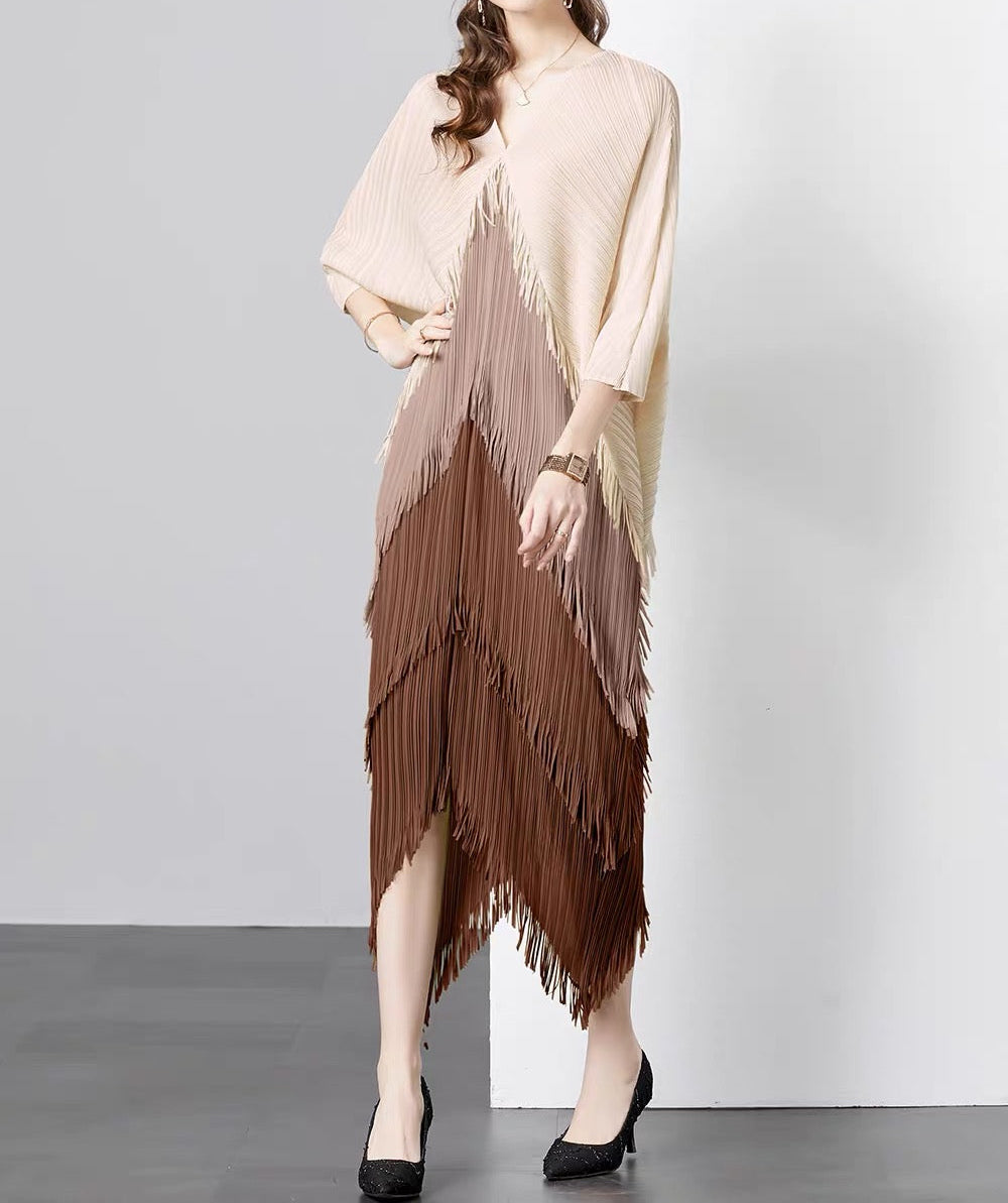 The Celeste Fringe Dress