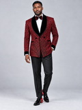 The Royal Crimson Crystal Tuxedo