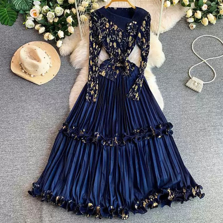 Royale Pleated Gown