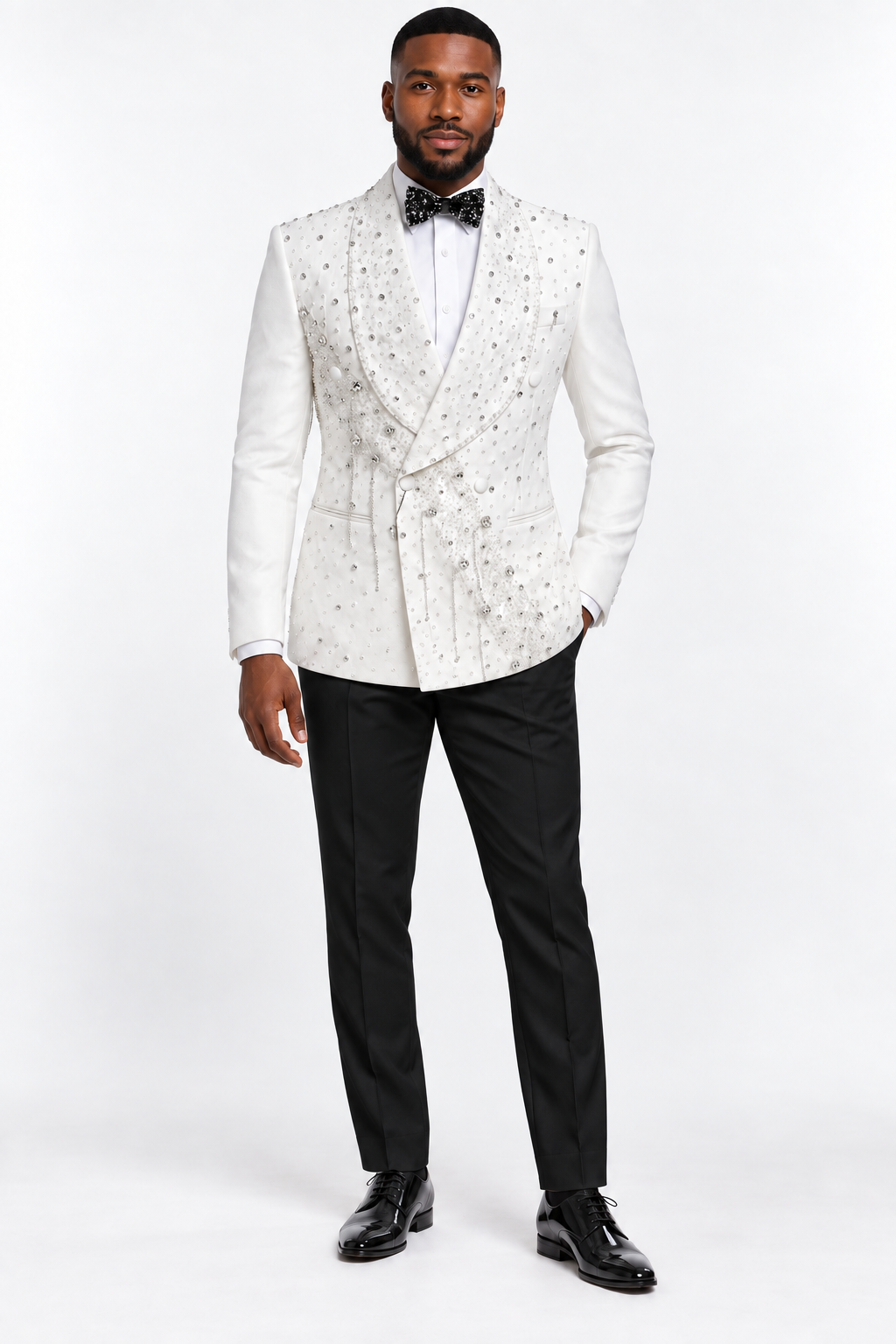 Royal Chain Embellished Tuxedo